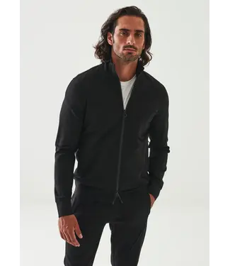 Patrick Assaraf Men's pocket zipper jacket