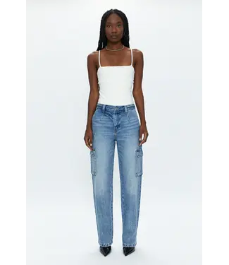 Pistola Bobbie cargo mid rise straight