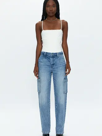 Pistola Bobbie cargo mid rise straight