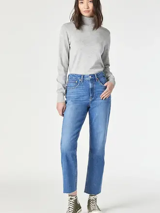 Mavi New York high rise straight jean