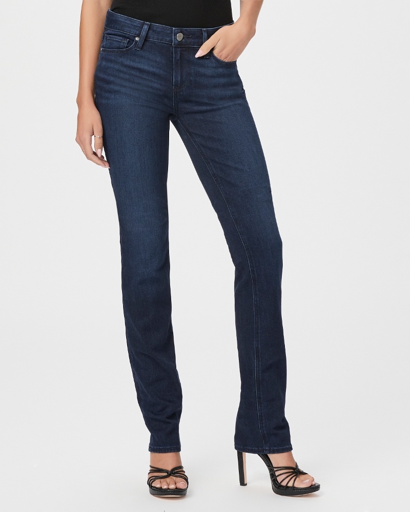 Paige Skyline mid rise straight jean 1139F72-047 Crabapple