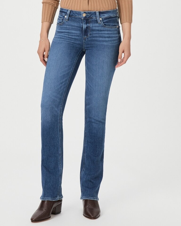 Paige Paige Manhattan mid rise slim bootcut jean 5691F72-142