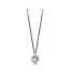 Pyrrha Small diamond set puffed heart 18"