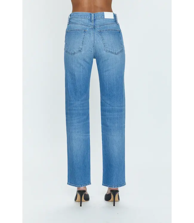 Pistola Drew mid rise straight leg jean