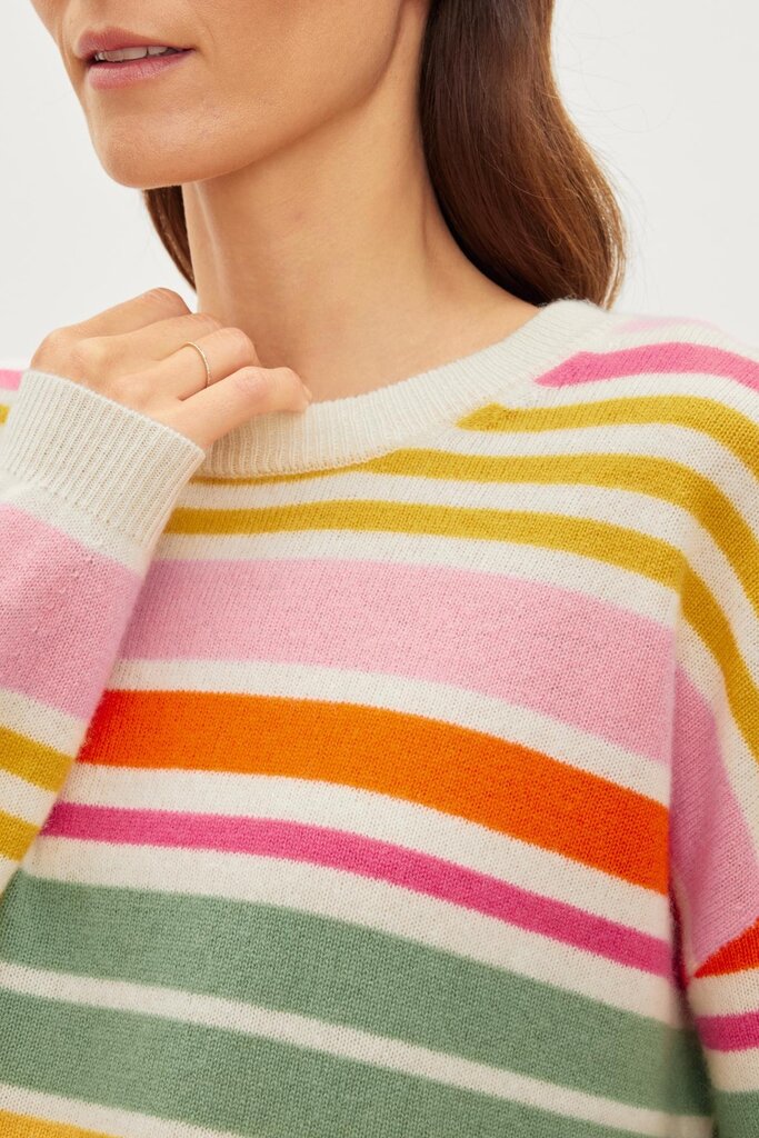 Velvet Velvet Anny cashmere striped sweater