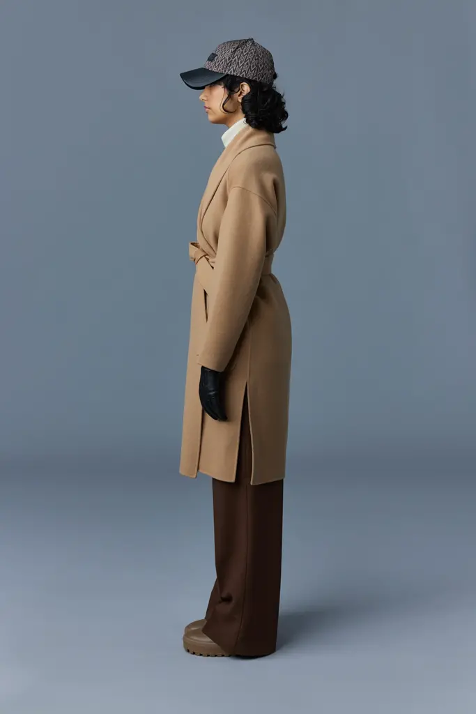 Mackage Mackage Thalia belted wool coat