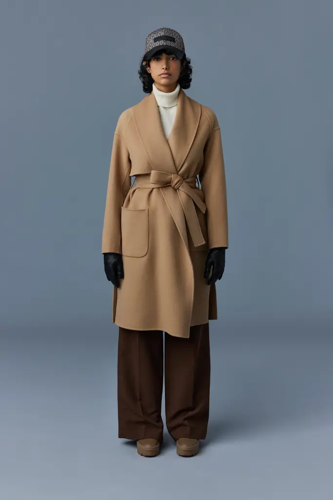 Mackage Mackage Thalia belted wool coat