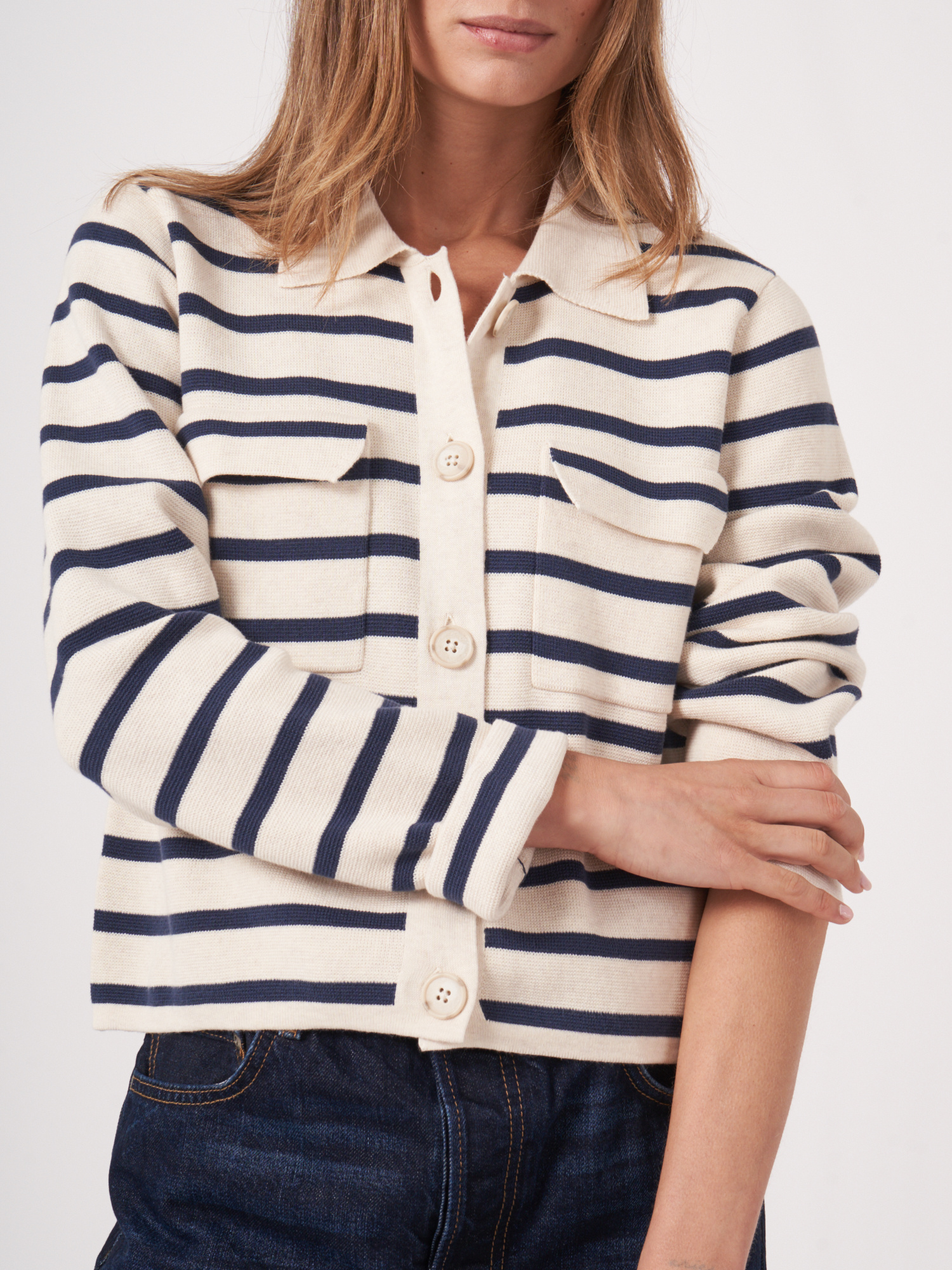 Qoo10 - 100% Cotton Cardigan : Women's Clothing