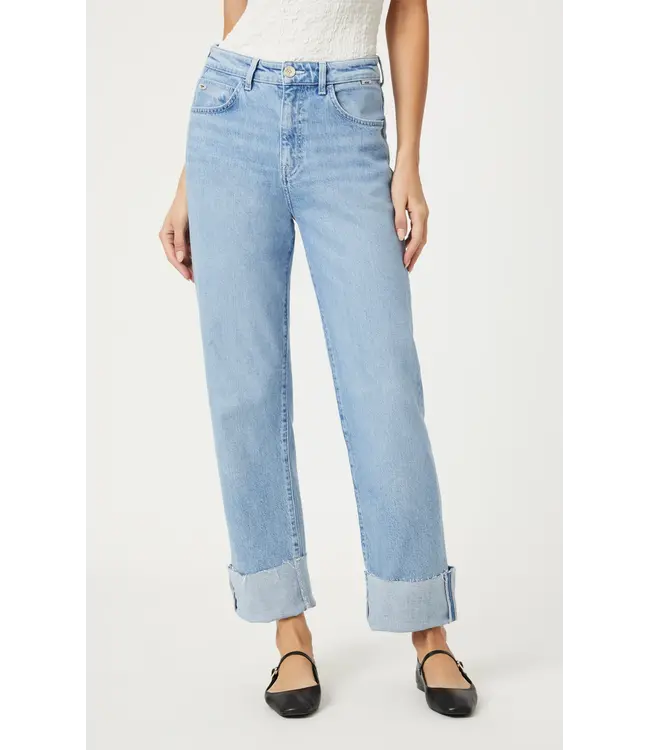 Mavi Savannah cuffed straight leg