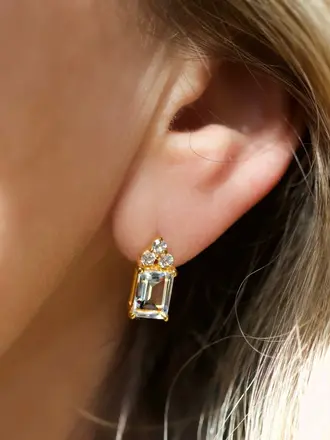 Lolo Flora vintage studs