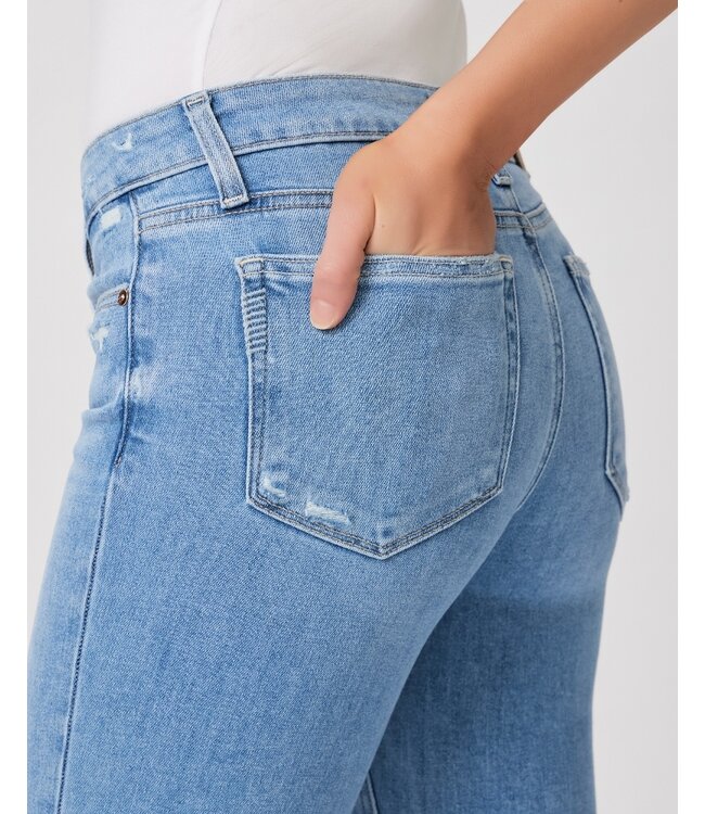 Paige Manhattan bootcut 32" raw hem