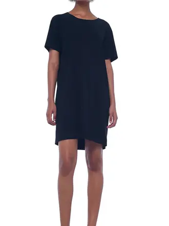 Norma Kamali Short sleeve boxy dress
