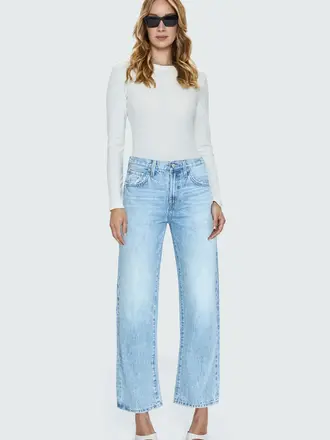 Pistola Lexi mid rise bowed jean