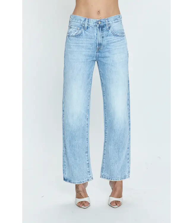 Pistola Lexi mid rise bowed jean