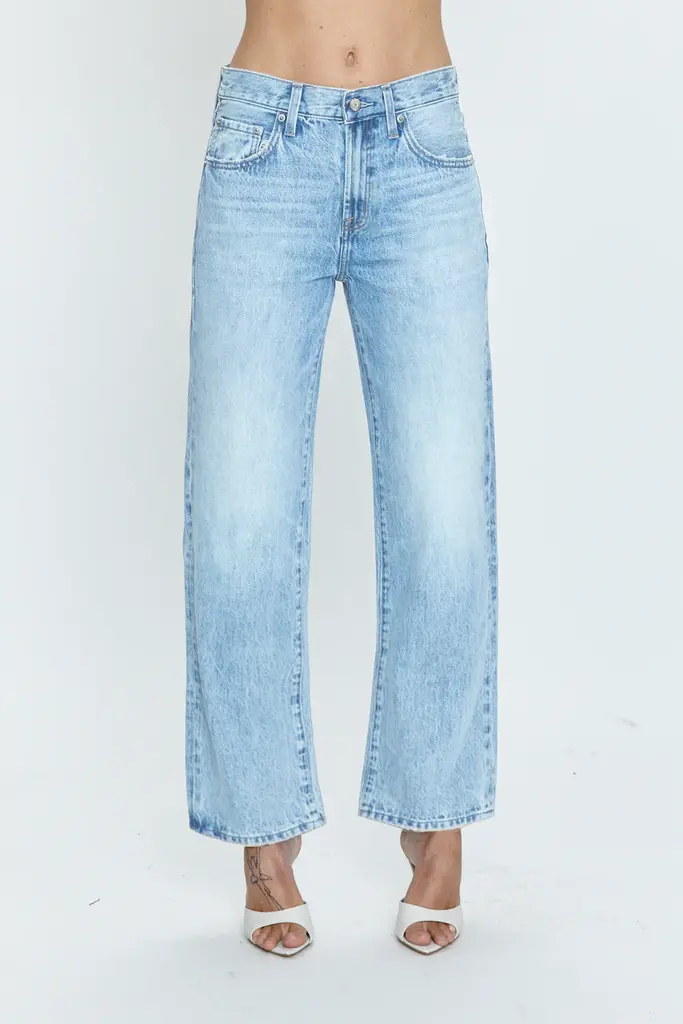 Pistola Pistola Lexi mid rise bowed jean P00016200RI