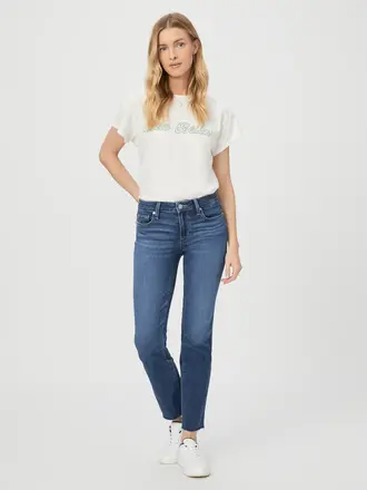 Paige Amber mid rise straight leg jean