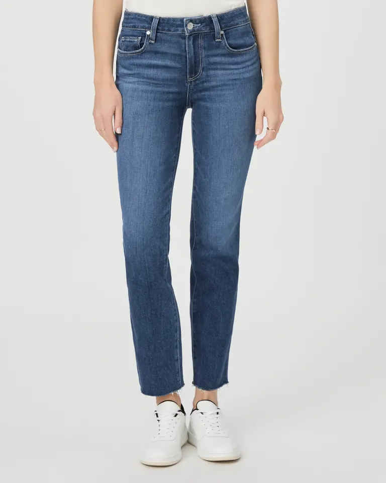 Paige Paige Amber mid rise straight leg jean 6938F72-B573