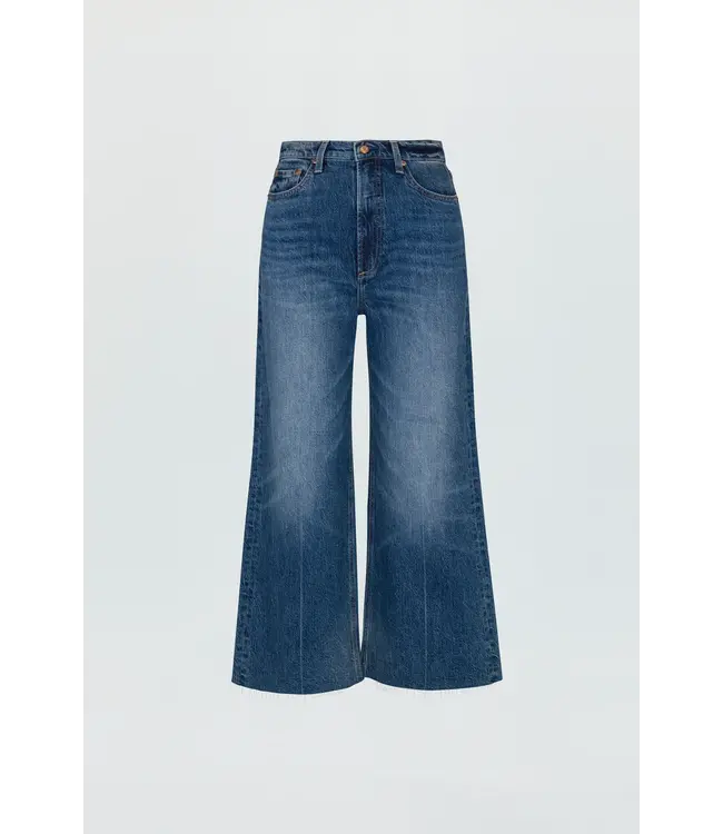 Pistola Lana crop high rise wide leg