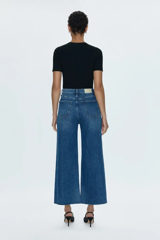 Pistola Pistola Lana crop high rise wide leg P00016051RJ