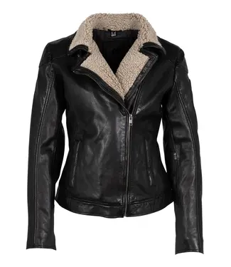 Mauritius Jenja jacket with fur trim