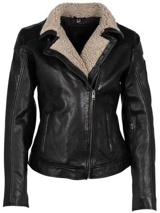 Mauritius Jenja jacket with fur trim
