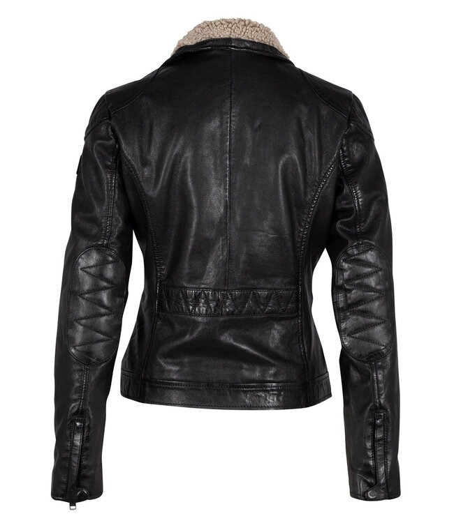 Mauritius Jenja jacket with fur trim