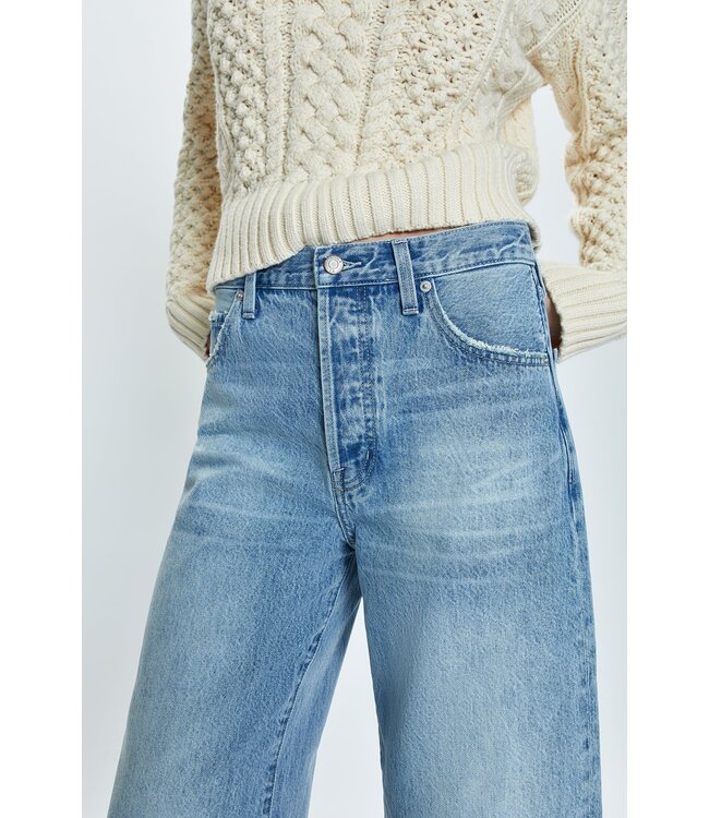 Pistola Ryder high rise cuffed straight jean