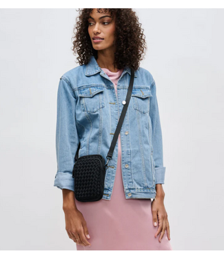Sol And Selene Divide & Conquer woven crossbody bag