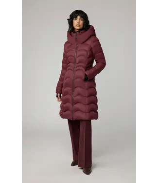 Soia & Kyo Lita hooded light down jacket
