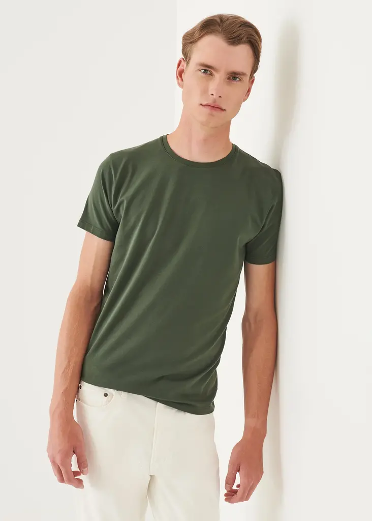 Patrick Assaraf Patrick Assaraf men's iconic crew tee 99A08CB