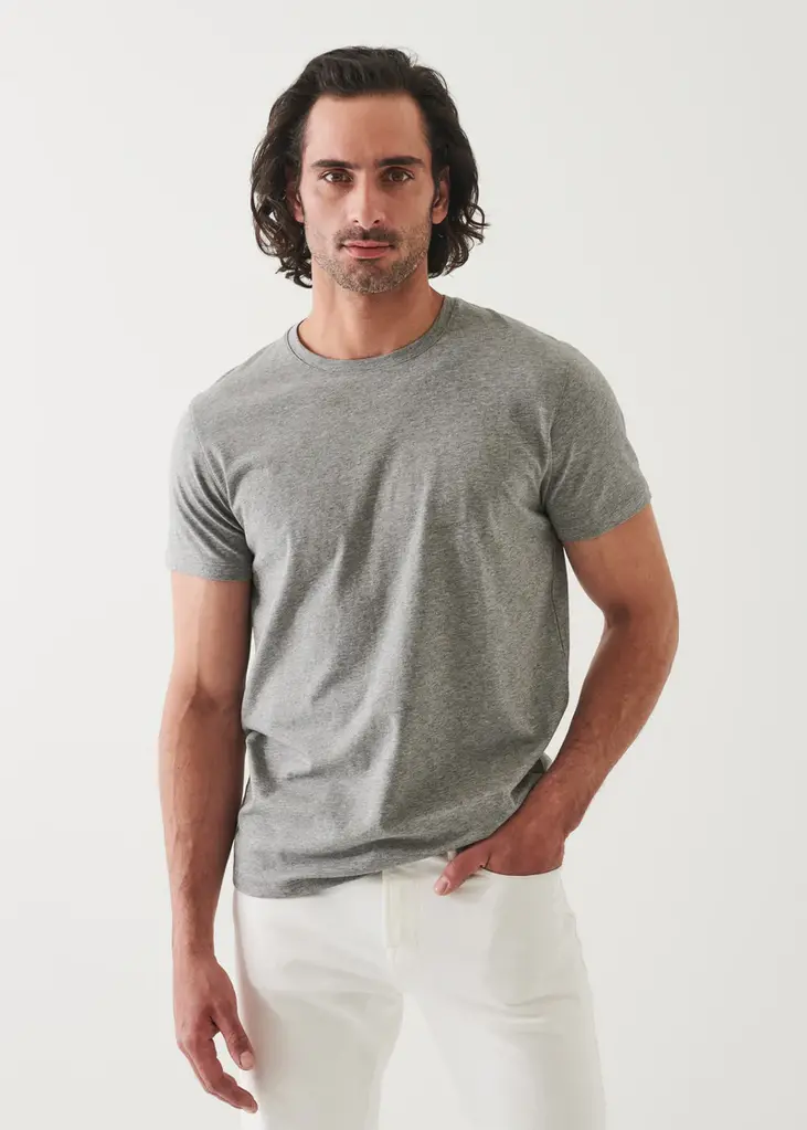 Patrick Assaraf Patrick Assaraf men's iconic crew tee 99A08CB