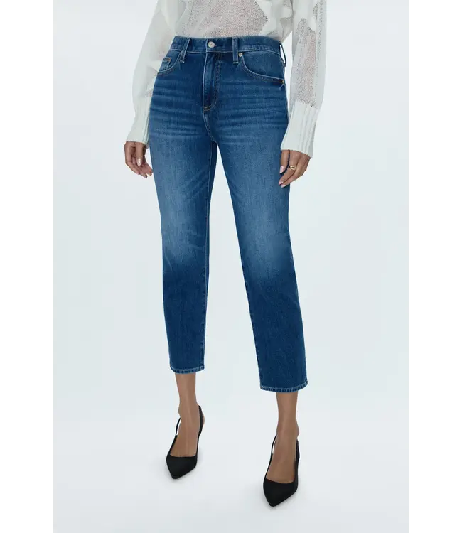 Pistola Monroe crop high rise cigarette jean