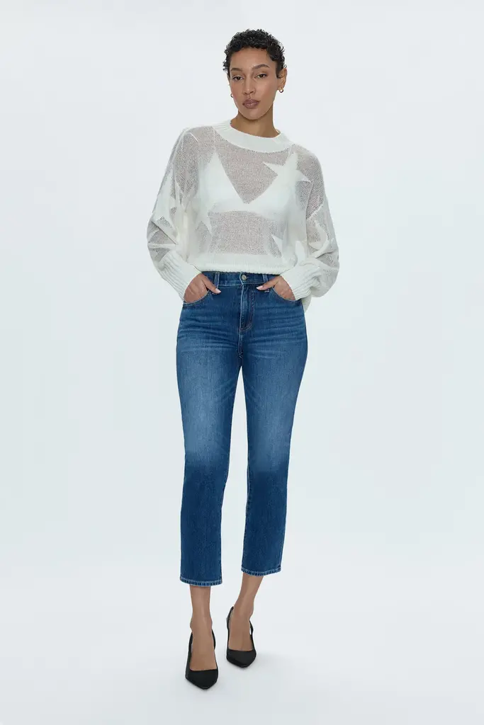 Pistola Pistola Monroe crop high rise cigarette jean P00016991QN