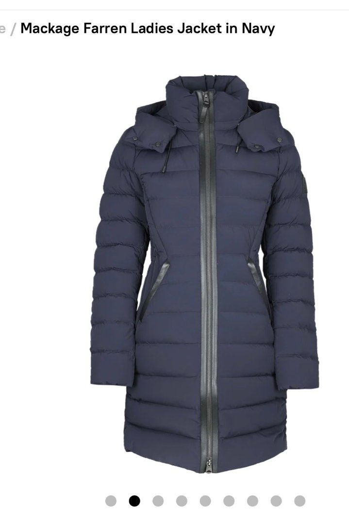 Mackage Farren stretch light weight down jacket Crabapple Clothing Company