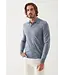 Patrick Assaraf Men's Merino 3 button polo