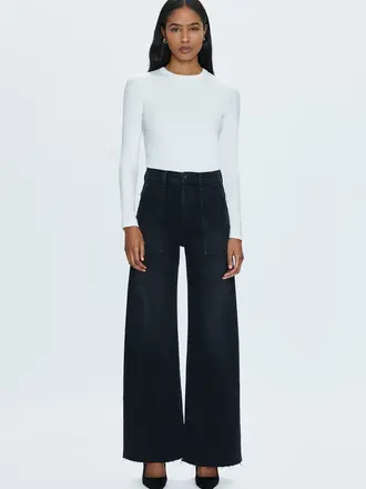 Pistola Penny utility high rise wide leg pant