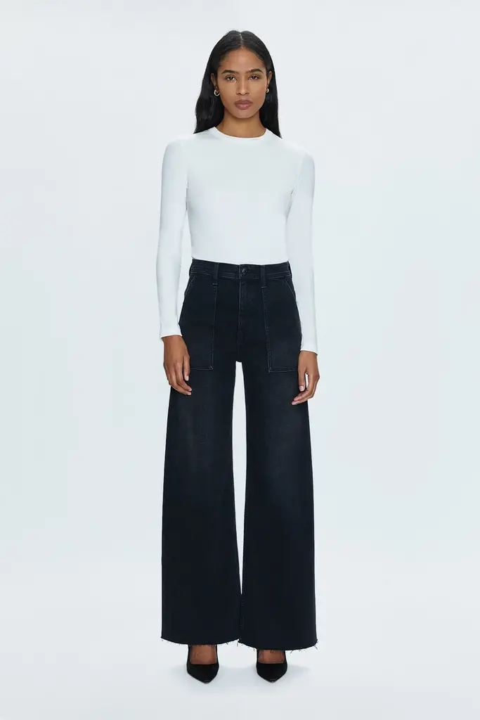Pistola Pistola Penny utility high rise wide leg pant P00016596TW