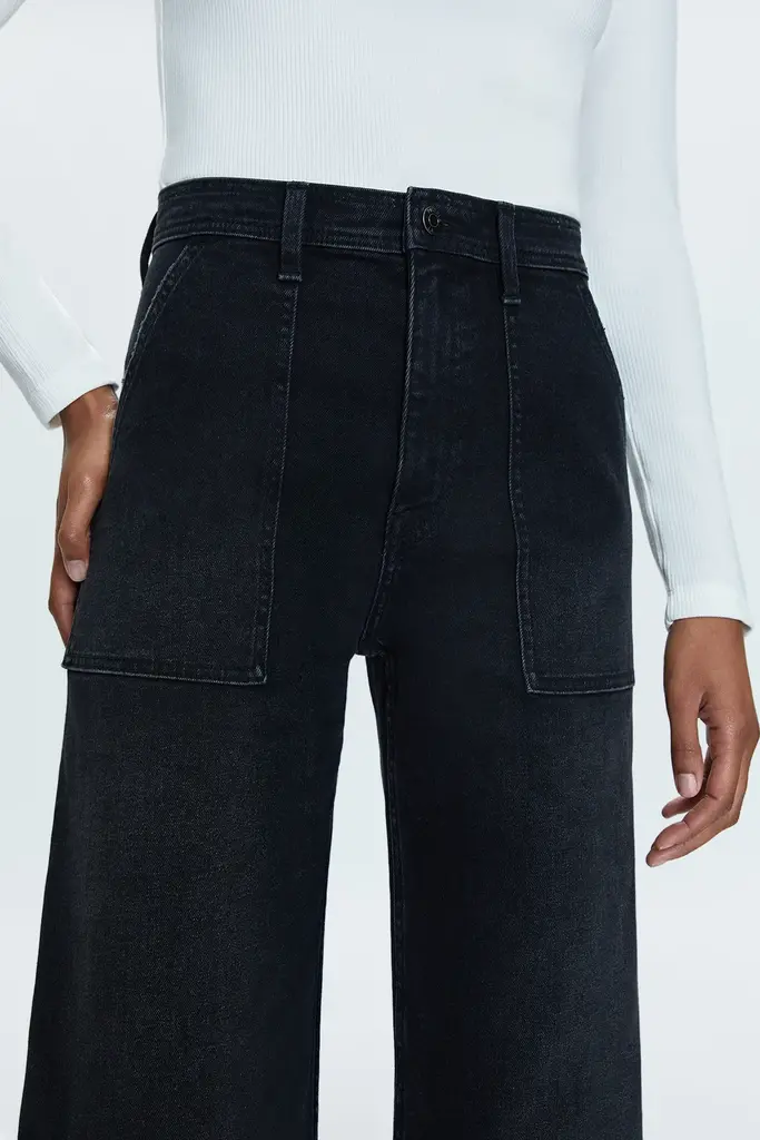 Pistola Pistola Penny utility high rise wide leg pant P00016596TW