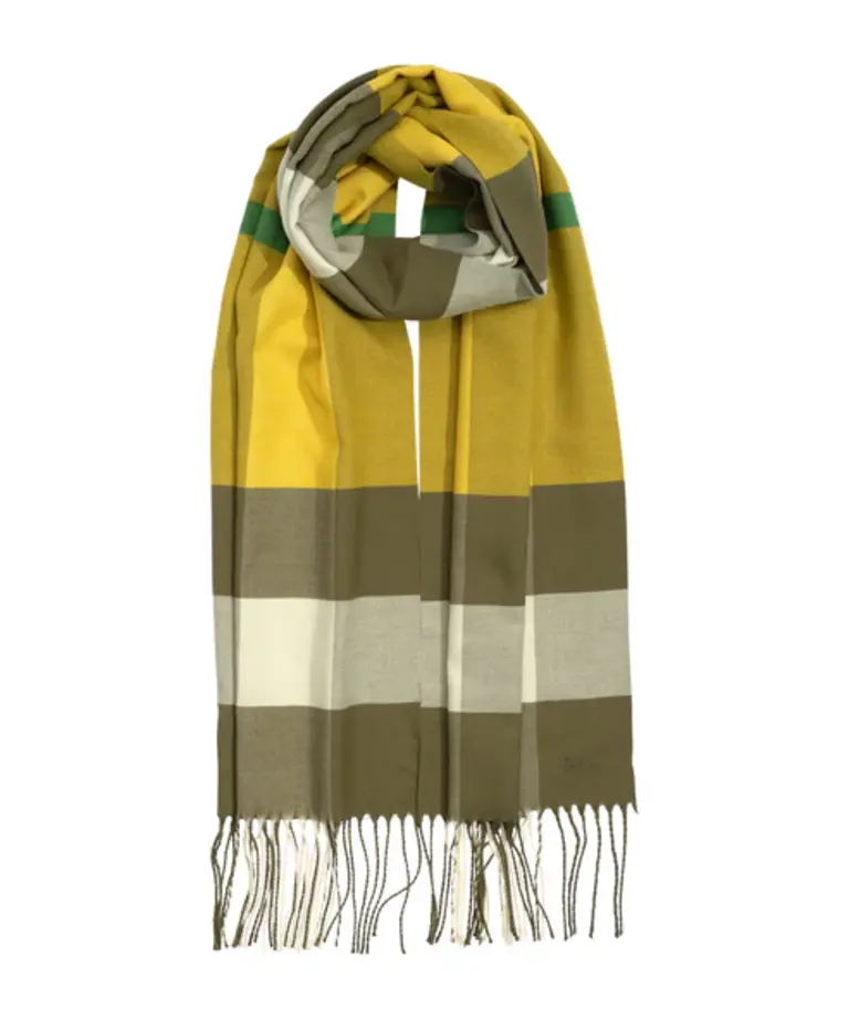 Echo Echo Blocked plaid scarf EC0776