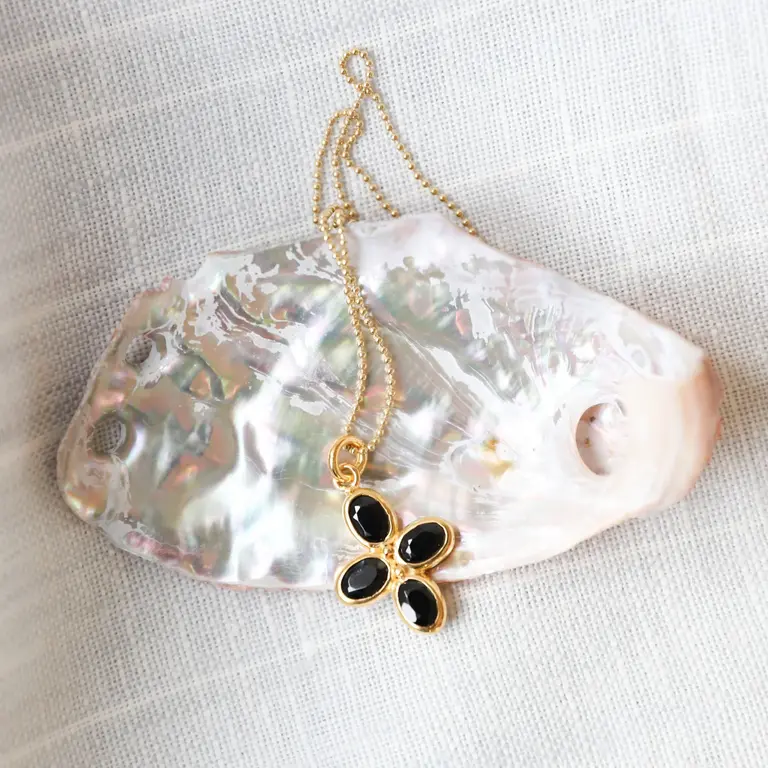 Jai Style Jai 22K vermeil/spinel pendant