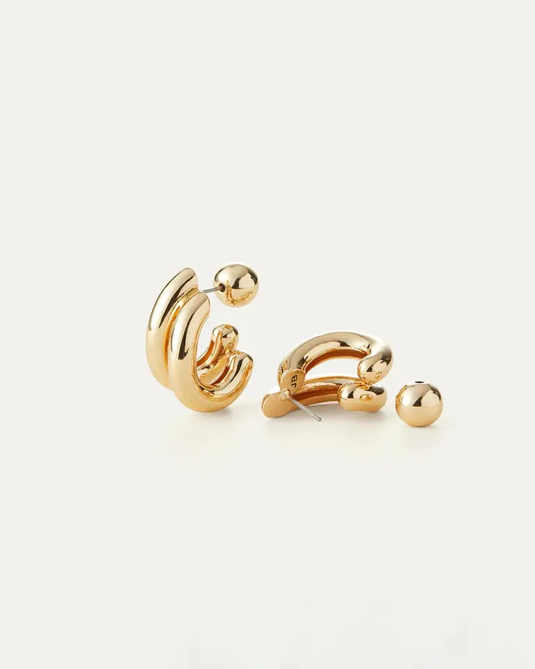 Jenny Bird Jenny Bird Florence earring gold JB3303-HPG