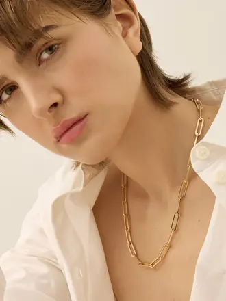 Jenny Bird Andi slim chain gold