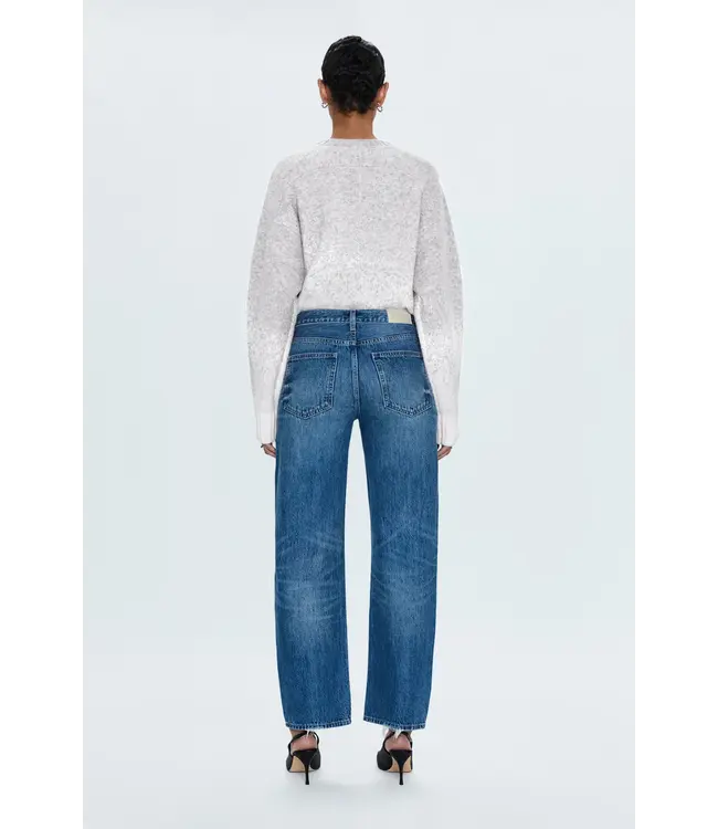 Pistola Lexi mid rise bowed straight pant