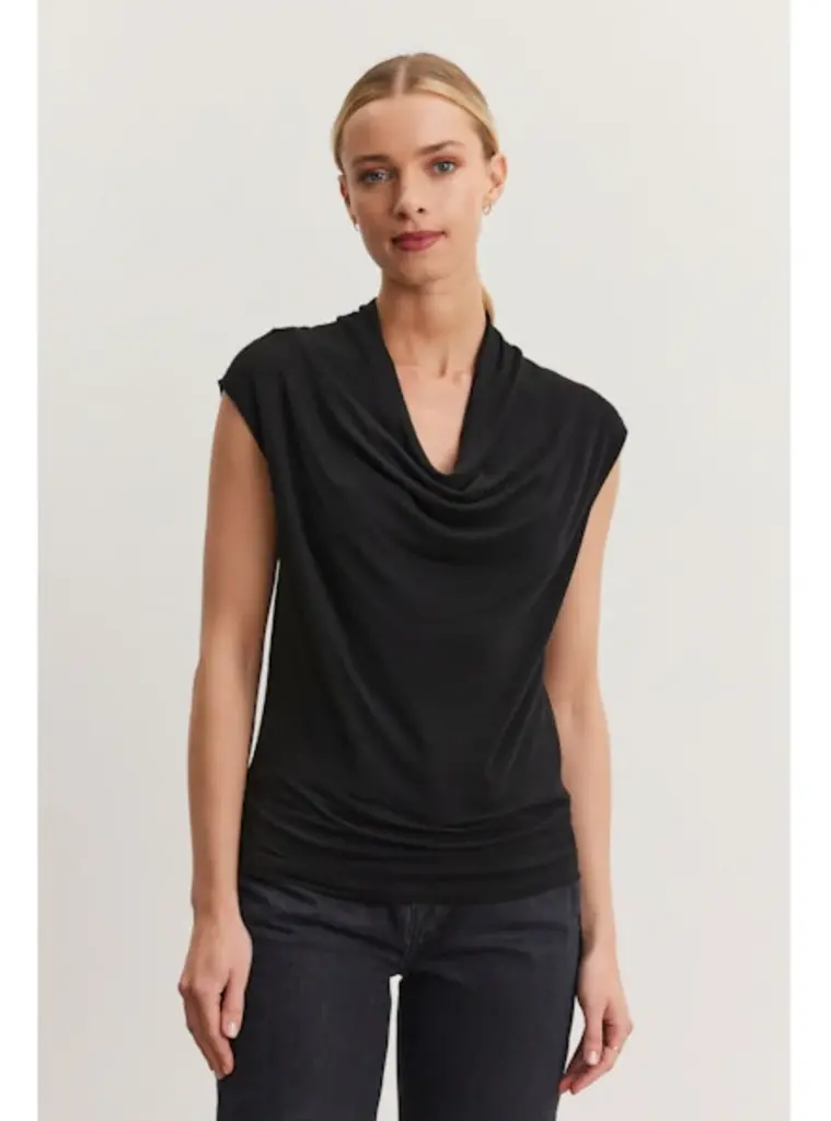 Velvet Velvet Arlie tencel knit slvls top
