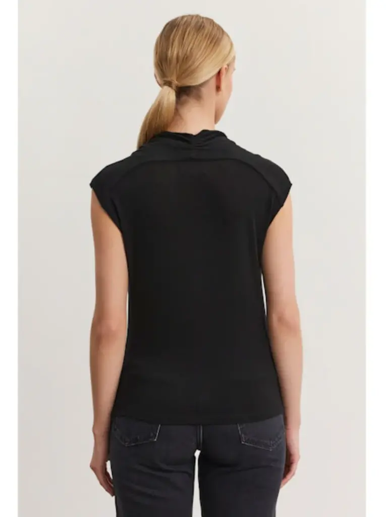 Velvet Velvet Arlie tencel knit slvls top