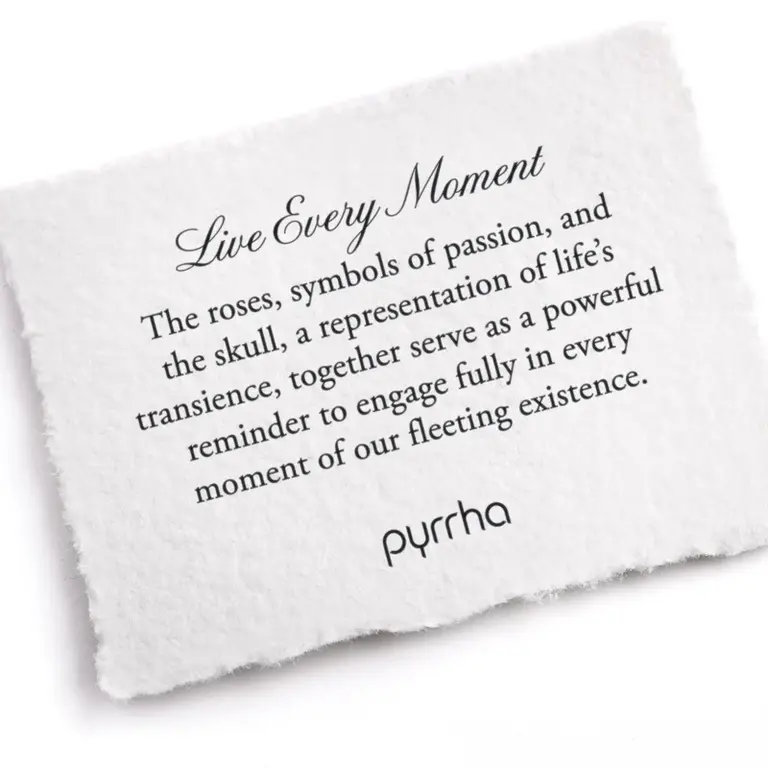 Pyrrha Pyrrha Live every moment 20" necklace N771-20