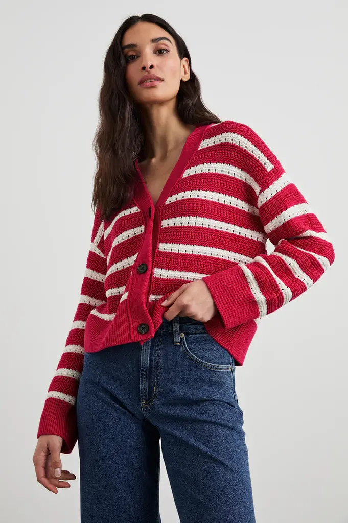 Rails Rails Geneva stripe cardian 849C-418B-7763