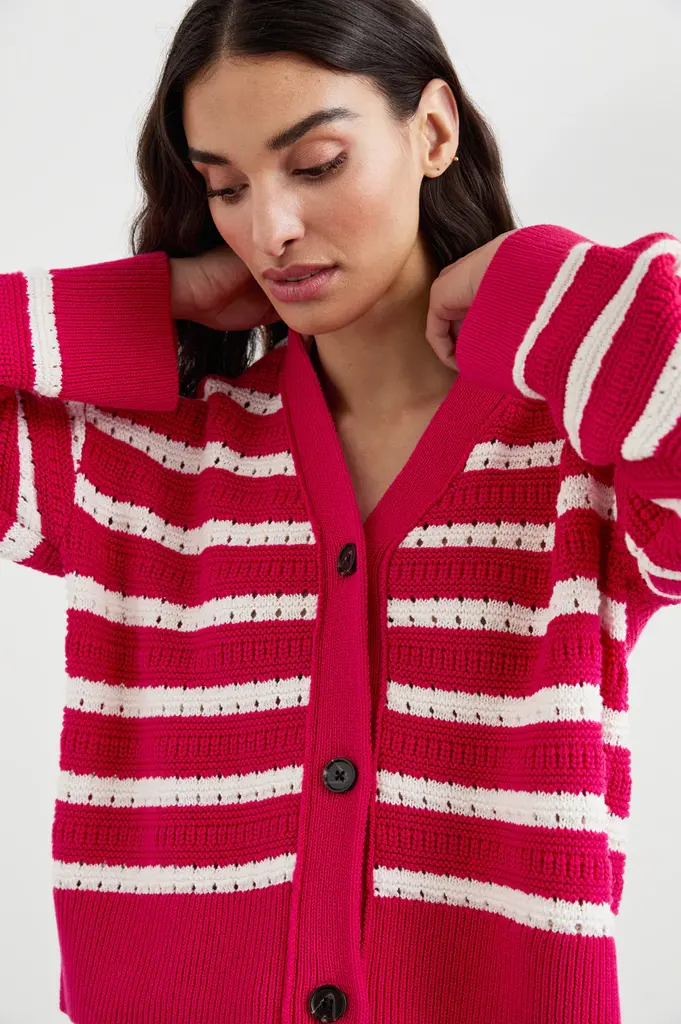 Rails Rails Geneva stripe cardian 849C-418B-7763