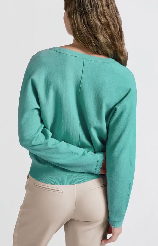 Yaya Yaya V-neck w/detail sweater 1000428