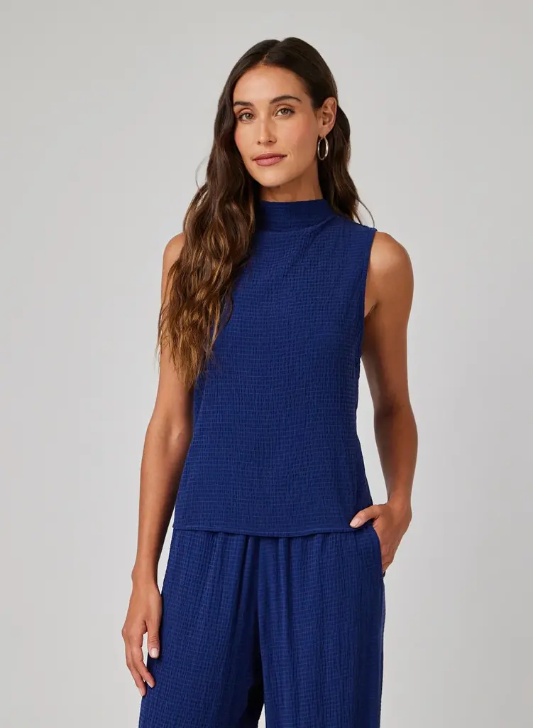 Bella Dahl Bella Dahl Mock neck top B4854-G12-302